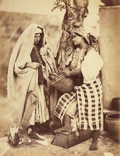Two Algerian Women in Native Costume