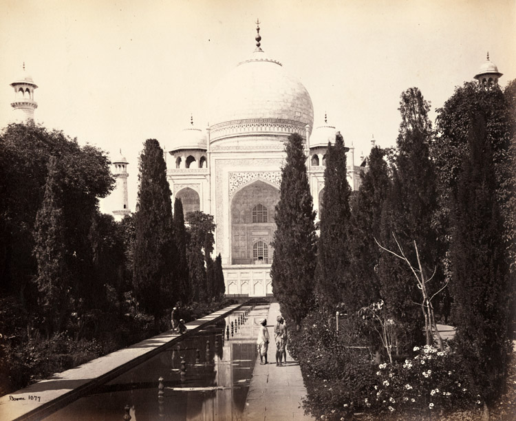 The Taj Mahal at Agra, India