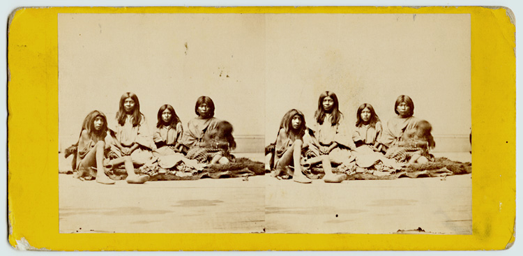 Savage and Ottinger - Group of Ute Squaws and Children Savage and Ottinger - Group of Ute Squaws and Children