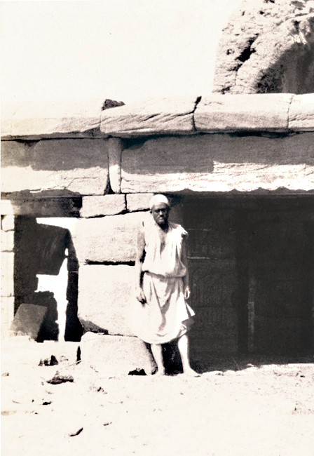 Felix Teynard - Helmsman and Sailor, Amada, Egypt