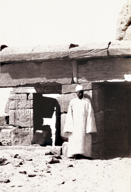 Felix Teynard - Helmsman and Sailor, Amada, Egypt