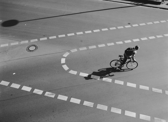 Photo Detail - Stanko Abadžic - Bicycling Outside the Dotted Line, Berlin