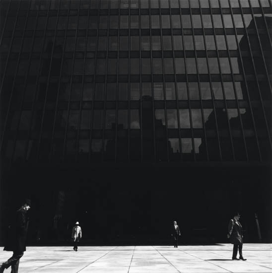 Harry Callahan - Front of Seagram Building, New York
