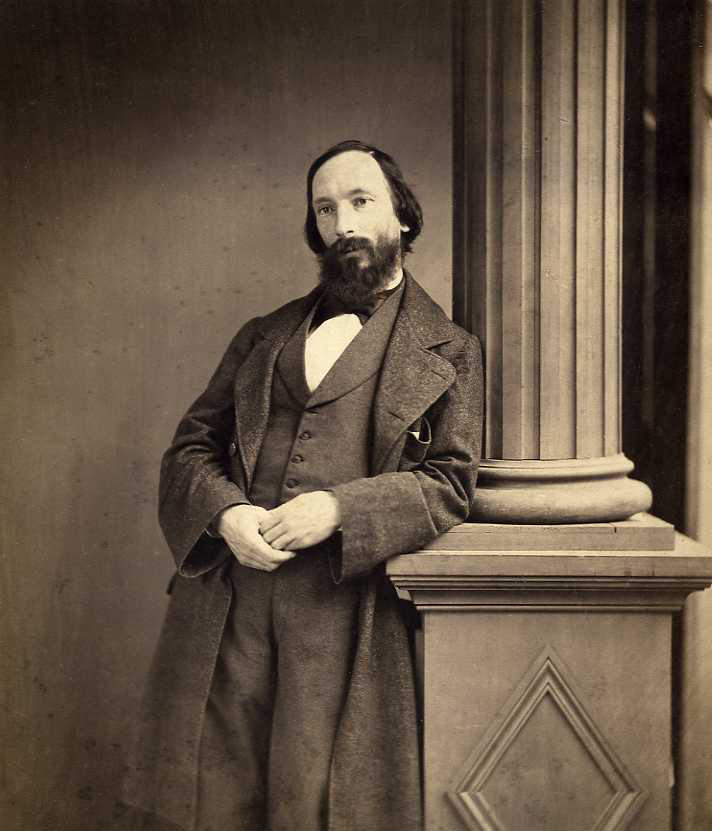 Photo Detail - P. J. Delbarre & Cie. - Portrait of Photographer Auguste Vacquerie