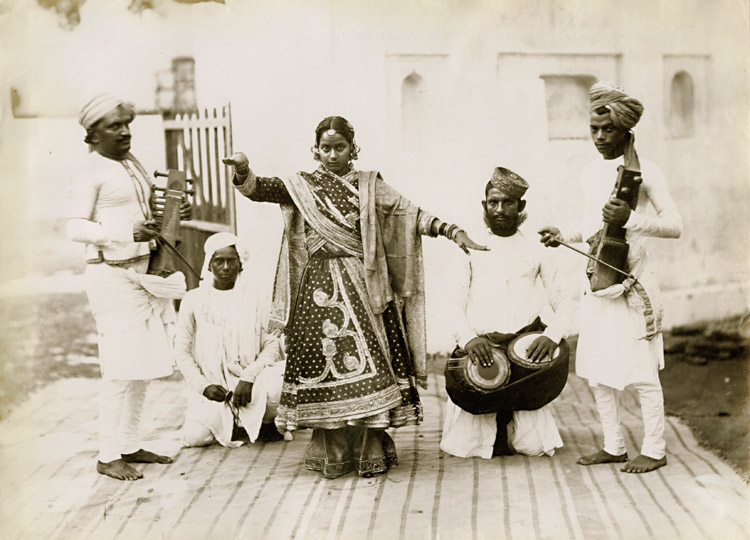Anonymous - Dancing Girl (Nautch) with Musicians