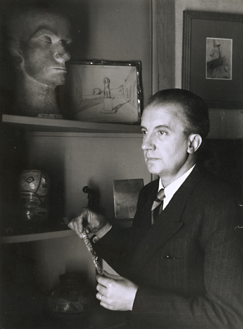 Brassai (Gyula Halasz) - Paul Eluard at His Paris Apartment