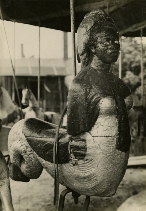 Andre Kertesz - Sirene, Carousel, Luxemburg Gardens, Paris Andre Kertesz - Sirene, Carousel, Luxemburg Gardens, Paris