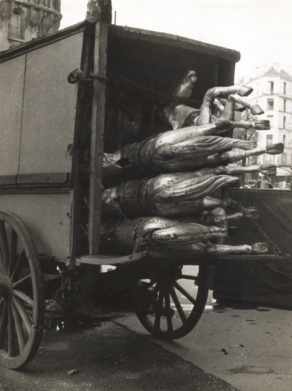 Photo Detail - André Kertész - Carousel Horses, Paris