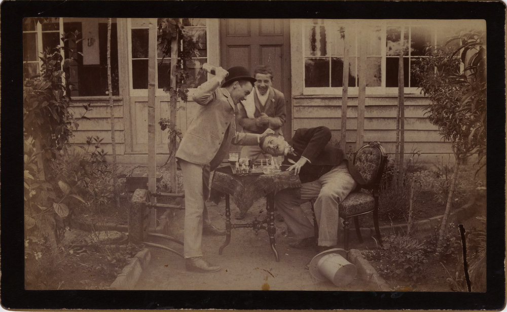 Photo Detail - Anonymous - Staged Fight Breaks out over Drinking and Chess Game
