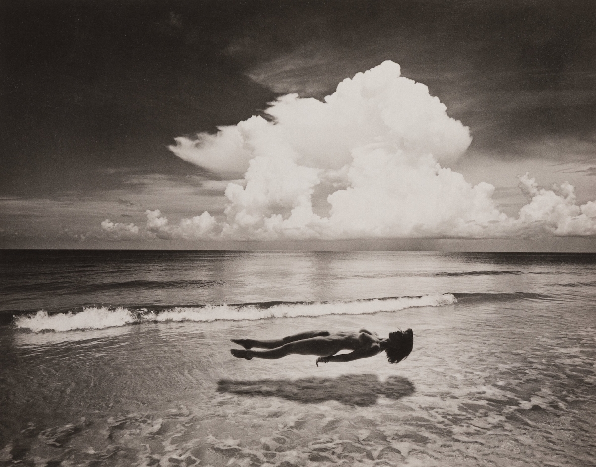 Jerry Uelsmann - Untitled (Floating Nude)