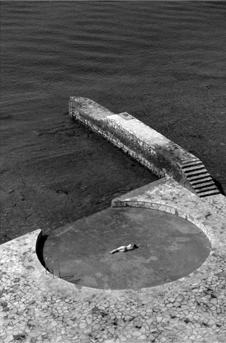 Stanko Abadžic - Female Nude in Pool, Novigrad