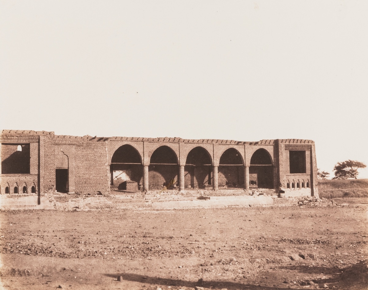 Felix Teynard - Egypte Syout - Caravansérail en Ruines