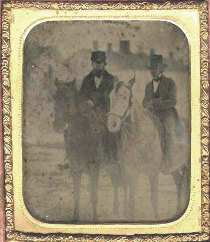 Photo Detail - Anonymous - Two Men on Horseback