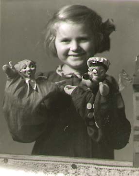 Bohumil Stastny - Girl with Puppets