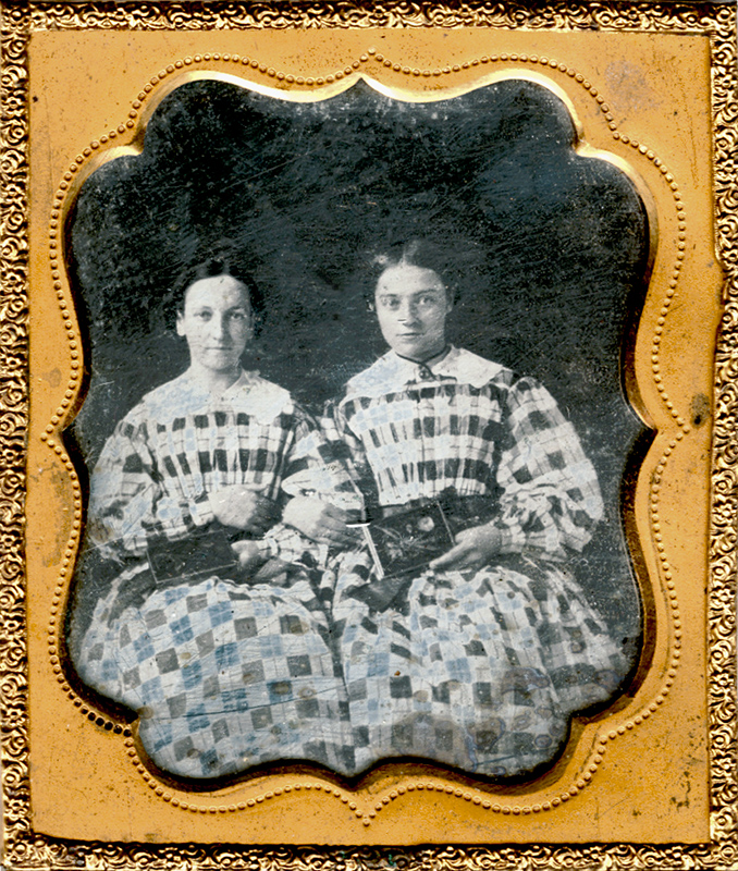 Photo Detail - Anonymous - Two Women Holding Dags
