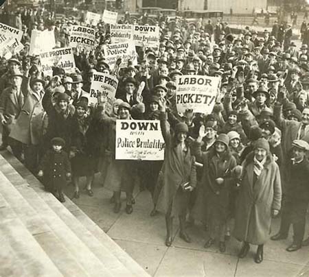 Needle Trade Workers Strike
