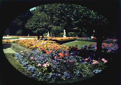View at Versailles of the Gardens (Oval)