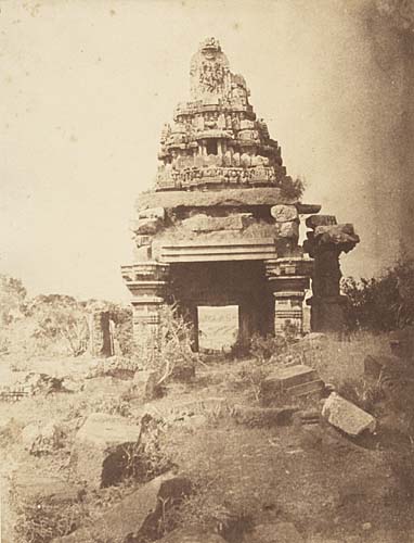 Richard Banner Oakeley (attributed to) - Temple Ruin in a Field Richard Banner Oakeley (attributed to) - Temple Ruin in a Field