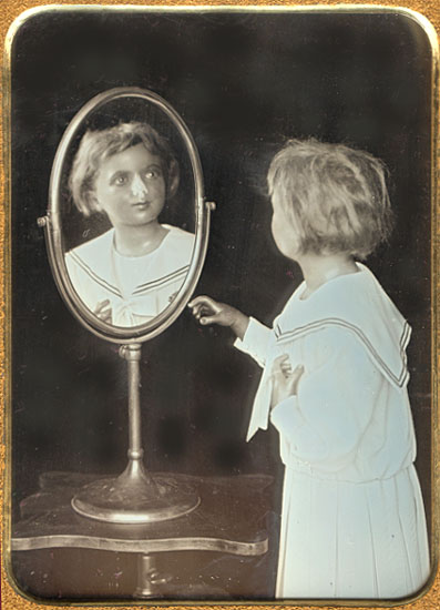 Visitation of the Mannequin, A Series of Three Daguerreotypes