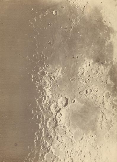 Close-up of the Moon