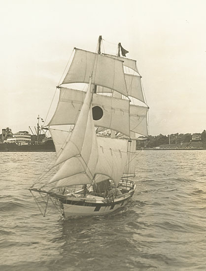Percy Loomis Sperr - Group of Five Prints of the Isobel III