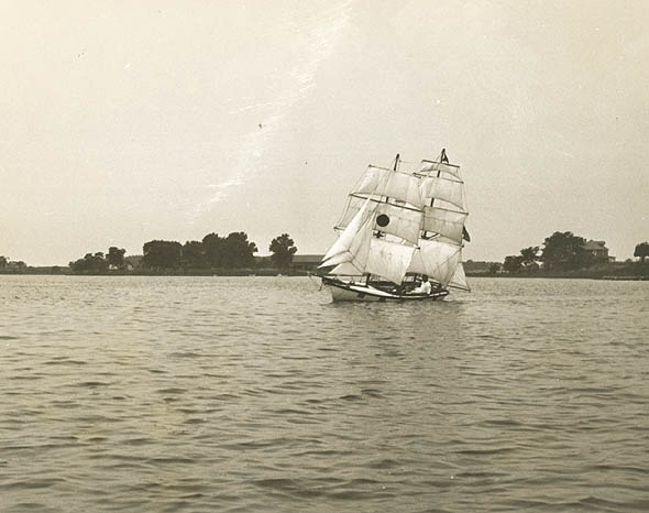 Percy Loomis Sperr - Group of Five Prints of the Isobel III