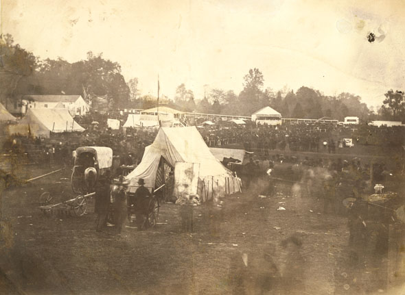 Political Rally, Possibly for Buchanan