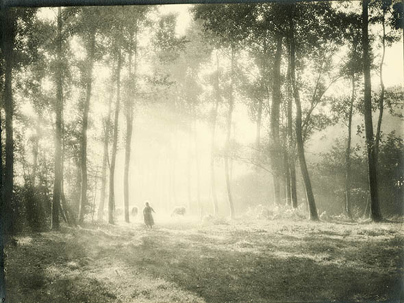 Child and Sheep in a Glen