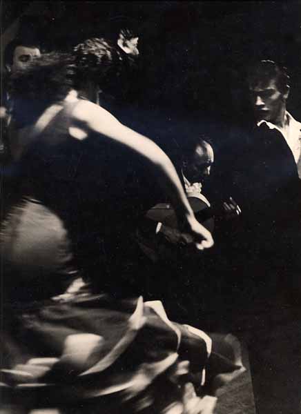 Flamenco Dancers in Motion