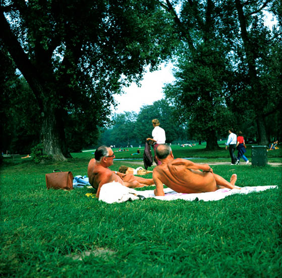 Untitled #38 (Nude Men with Briefcase)