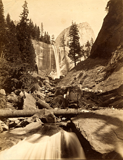 Vernal Falls, 350 ft. from Lady Franklin Rock