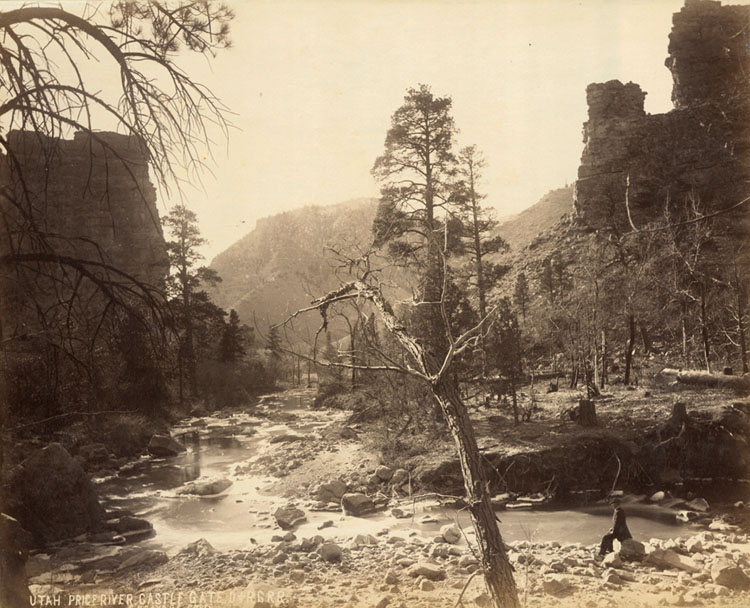 Utah Price River, Castle Gat, D. & R.G.R.R.