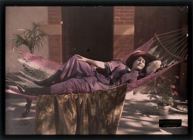 Geo (Wife of the Artist) in a Hammock