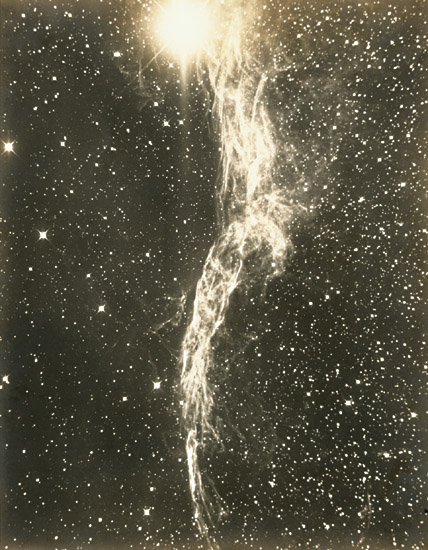 G6 Nebula Magnus, Slender Network Nebula Coming Apart (Mount Wilson Observatory)