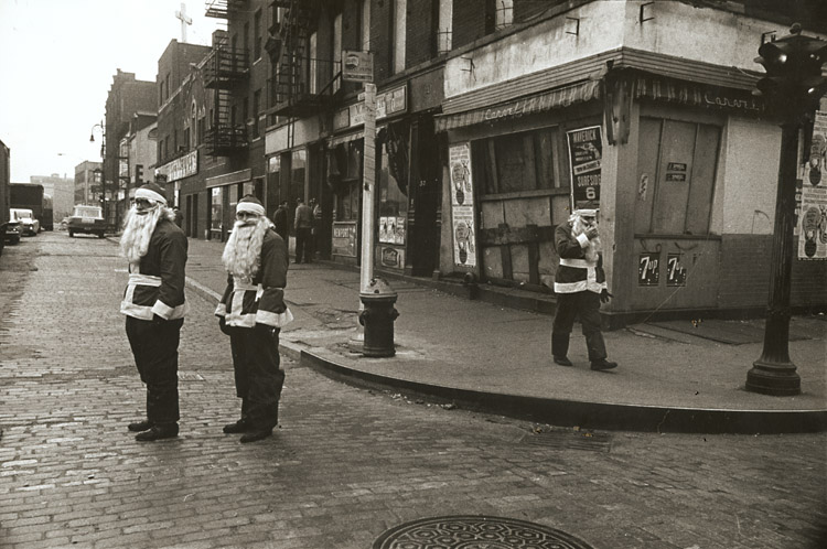Susan McCartney - Santas on Houston Street, NYC