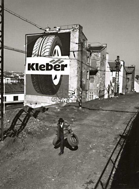 Stanko Abadžic - A Man with Tires Stanko Abadžic - A Man with Tires