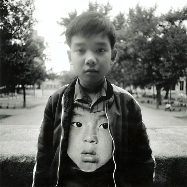 Boy with Chinese Mask, New York City, NY