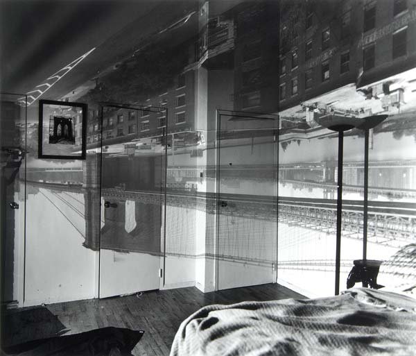 Camera Obscura Image of the Brooklyn Bridge in Bedroom