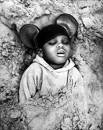 Boy in Mickey Mouse Hat, Coney Island, NY