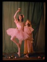 Courtellemont - Dancers in Pink with Flowers