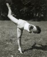 Lartigue - Huguette Sabouret au Ch&acirc;teau des Essarts, Veyvialle, France