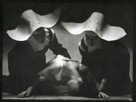 Waldman - Glenda Jackson as Charlotte Corday in Marat Sade