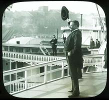 Click for details about Underwood & Underwood - Theodore Roosevelt Waving to Crowd from Steamboat (close up) Underwood & Underwood - Theodore Roosevelt Waving to Crowd from Steamboat (close up)