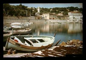 Click for details about Anonymous - Harbor Scene in Winter with Boats Anonymous - Harbor Scene in Winter with Boats