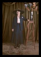 Click for details about Anonymous - Young Woman with Vase and Arrangement Anonymous - Young Woman with Vase and Arrangement