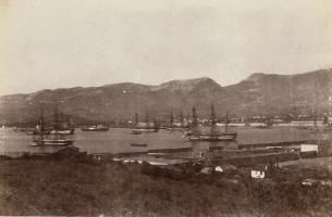 Click for details about Negre - Toulon, la rade et l'escadre (Harbor and Fleet at Toulon, France) Negre - Toulon, la rade et l'escadre (Harbor and Fleet at Toulon, France)