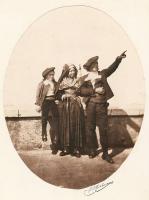 Heilmann - The Guide Lanusse and his Family with the Father Pointing out the Sights and the Mother Spinning in Pau