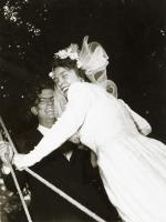 Click for details about Doisneau - Bride and Groom on Swing Doisneau - Bride and Groom on Swing