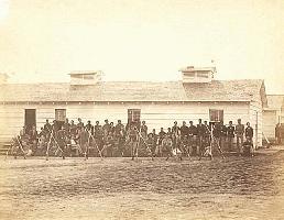 Gardner (attributed to) - Quarters of U.S. Volunteers at Washington, DC