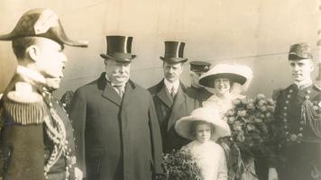 Click for details about Warnecke - President William Taft, Secretary of the Navy Meyer, Miss Calder and Others Warnecke - President William Taft, Secretary of the Navy Meyer, Miss Calder and Others